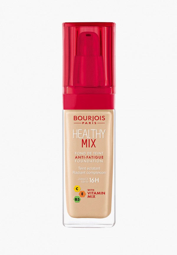 

Тональное средство Bourjois, Бежевый, Healthy Mix Foundation, 52 Vanilla, 30 мл