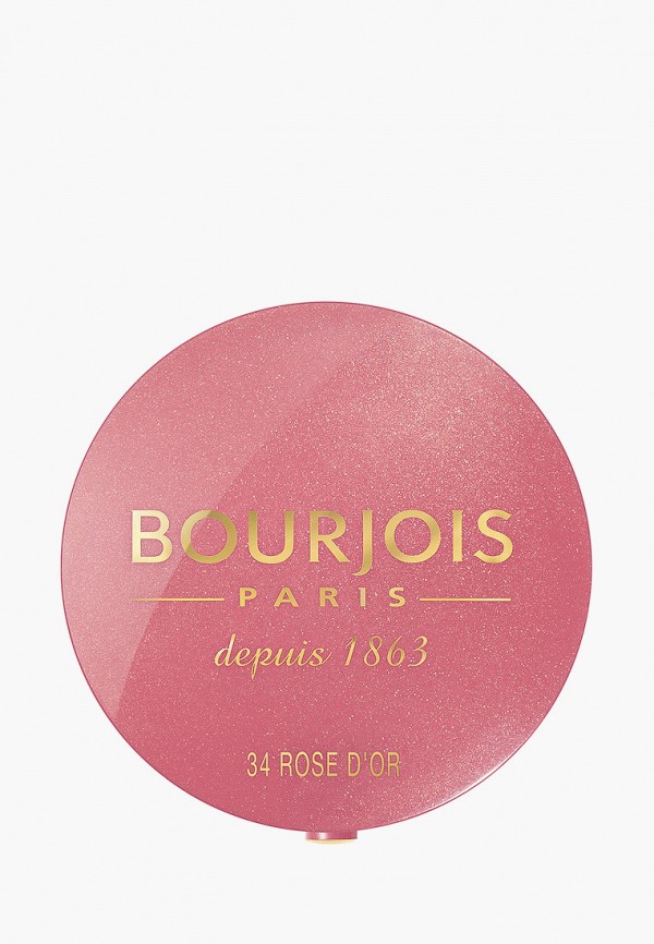 

Румяна Bourjois, Розовый, Blusher, Тон 34, rose d`or