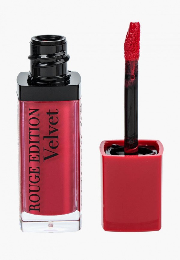 

Помада Bourjois, жидкая для губ Бархатный Rouge Edition Velvet Тон 02, Красный