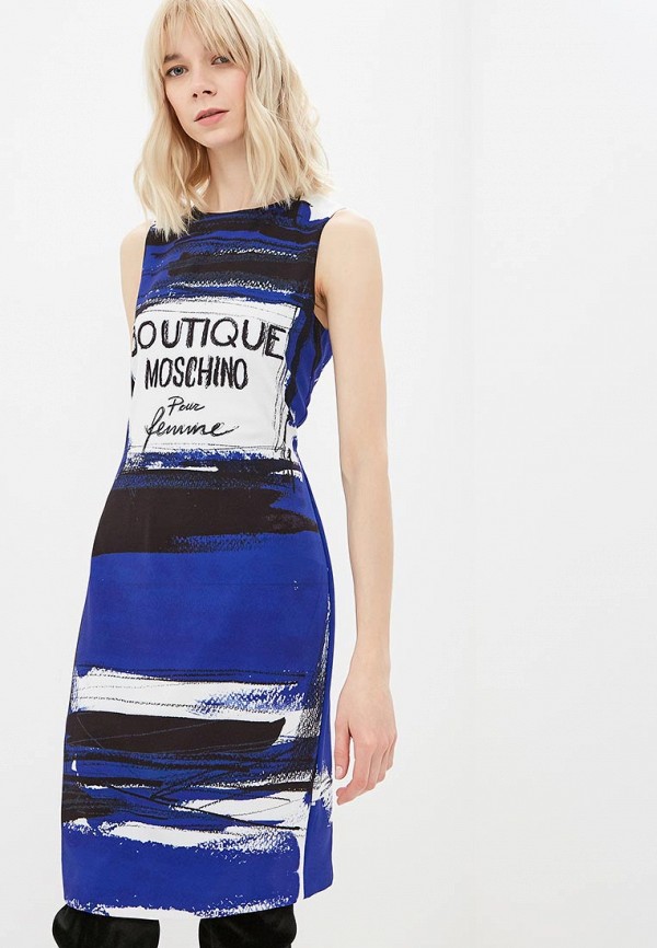 

Платье Boutique Moschino, Синий