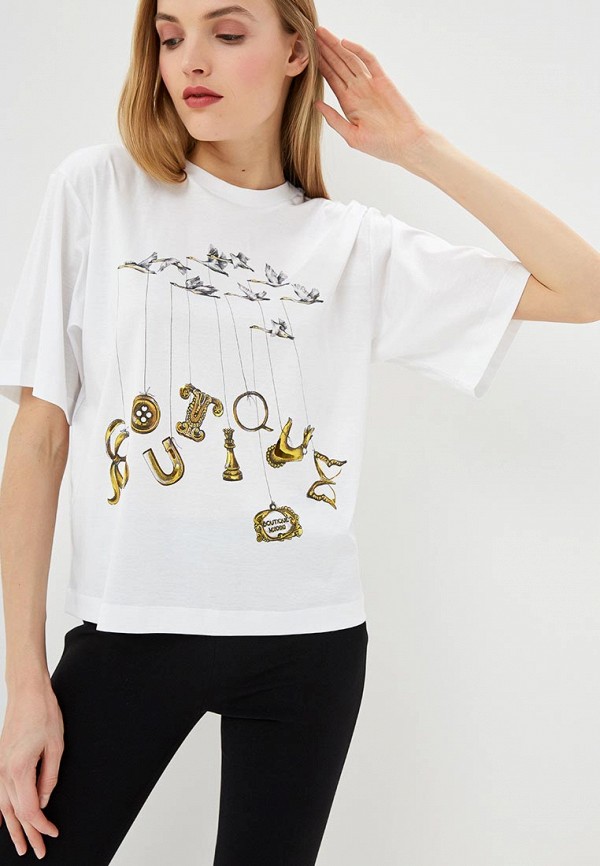 

Футболка Boutique Moschino, Белый, Boutique Moschino BO036EWDRFB2
