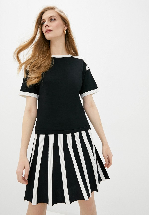 

Платье Boutique Moschino, Черный, Boutique Moschino BO036EWHHHQ0