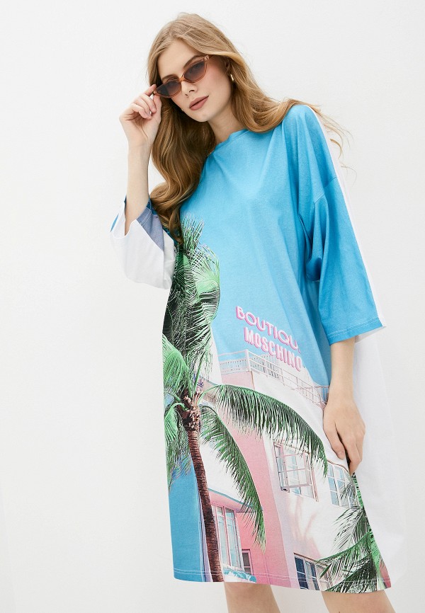 

Платье Boutique Moschino, Мультиколор, Boutique Moschino BO036EWHHHQ2