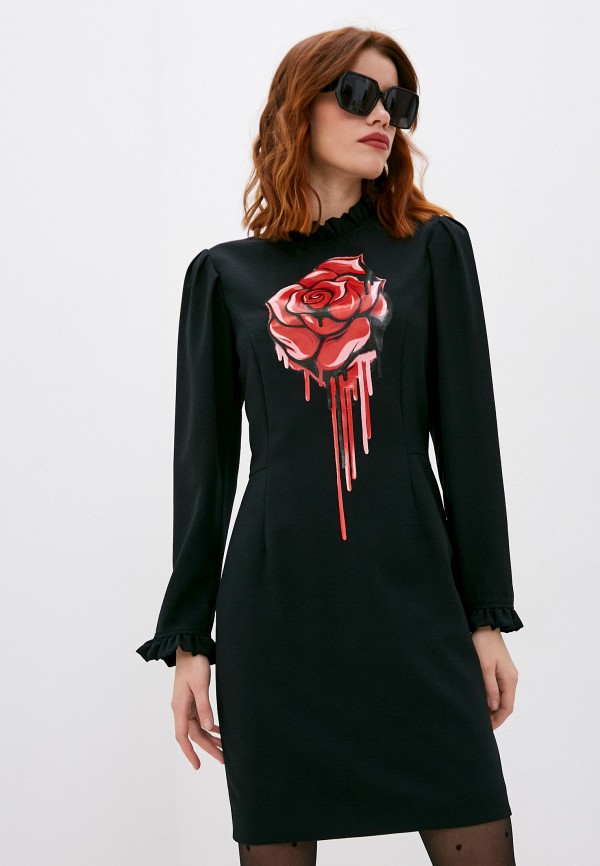 

Платье Boutique Moschino, Черный, Boutique Moschino BO036EWKPNN5