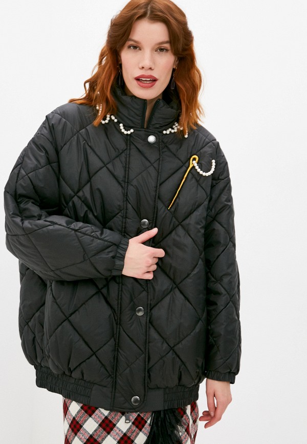 

Пуховик Boutique Moschino, Черный, Boutique Moschino BO036EWLFRY3