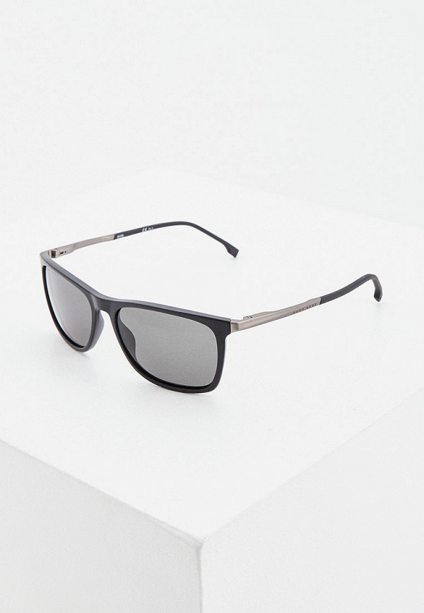 

Очки солнцезащитные Boss, Черный, BOSS 1249/S 003 GREY