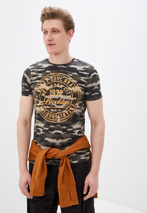 

Футболка Brave Soul, Хаки, Brave Soul BR019EMILHG6
