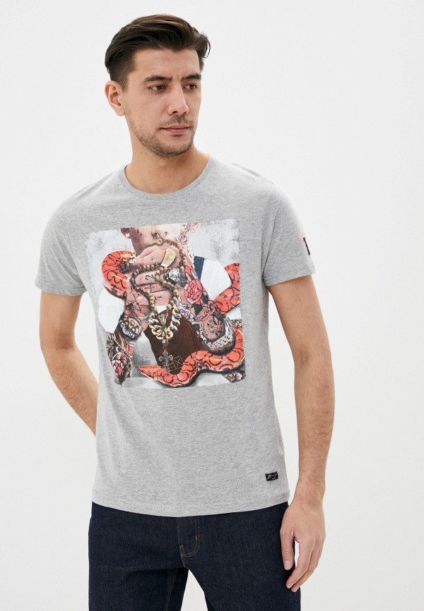 

Футболка Brave Soul, Серый, Brave Soul BR019EMJENK6