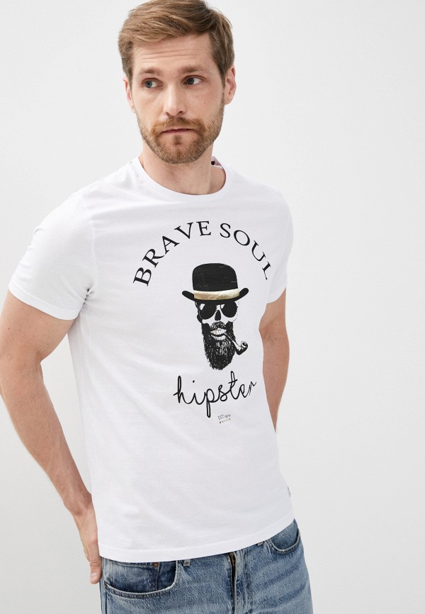 

Футболка Brave Soul, Белый, Brave Soul BR019EMJNQI0