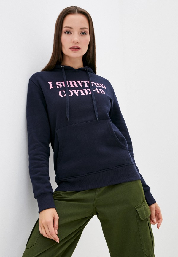 

Худи Bruebeck, Синий, Bruebeck BR028EWKNTE3