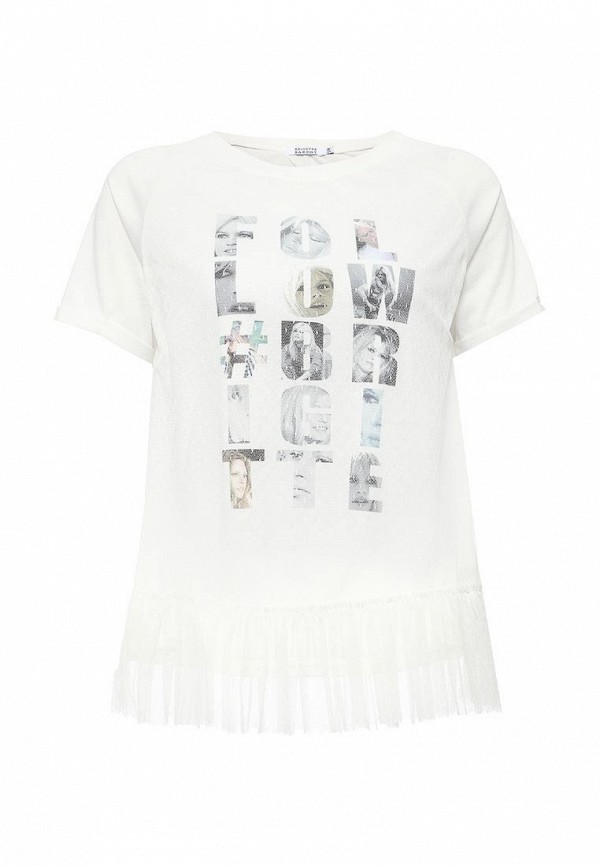 Футболка Brigitte Bardot Brigitte Bardot BR831EWQAT33 all over florals bardot chiffon romper
