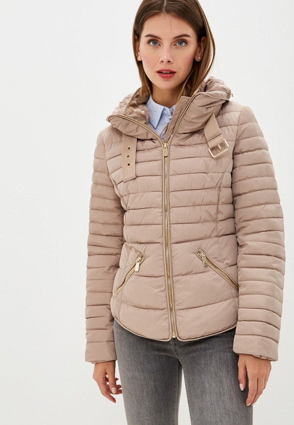 

Куртка утепленная B.Style, Бежевый, B.Style BS002EWGFIH7