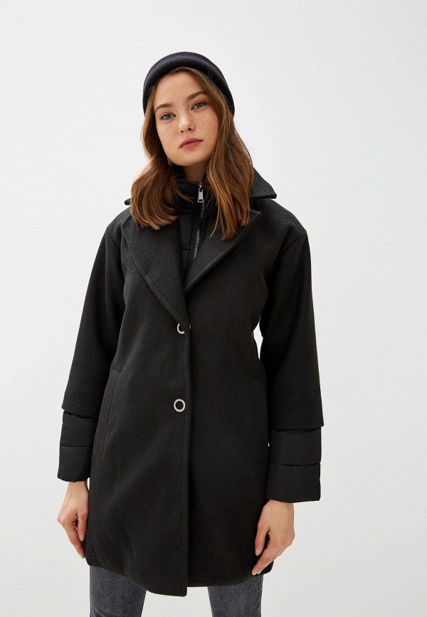 

Пальто B.Style, Черный, B.Style BS002EWGRWK9