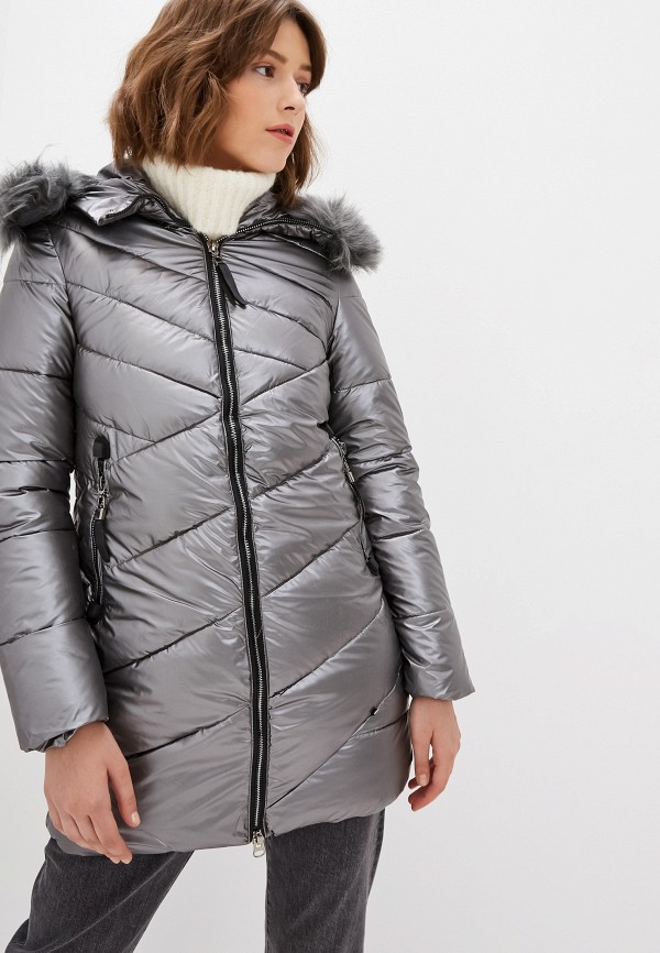 

Куртка утепленная B.Style, Серый, B.Style BS002EWGRWP0