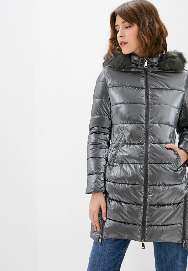 

Куртка утепленная B.Style, Серый, B.Style BS002EWGRWP7