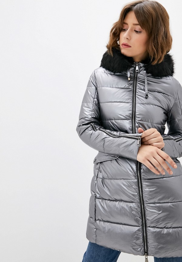

Куртка утепленная B.Style, Серый, B.Style BS002EWGRWQ4