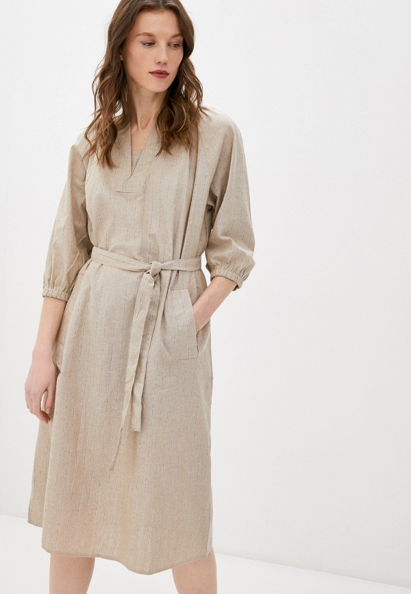 

Платье B.Style, Бежевый, B.Style BS002EWJRUY6