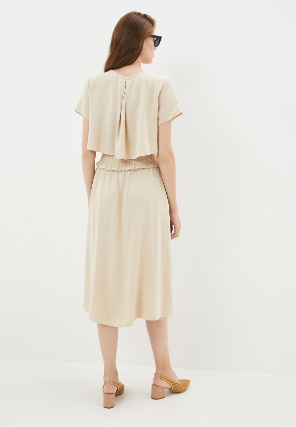 

Платье B.Style, Бежевый, B.Style BS002EWJRVS9