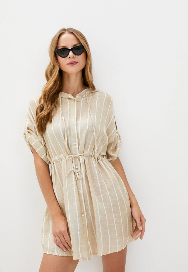 

Платье B.Style, Бежевый, B.Style BS002EWJTXO3