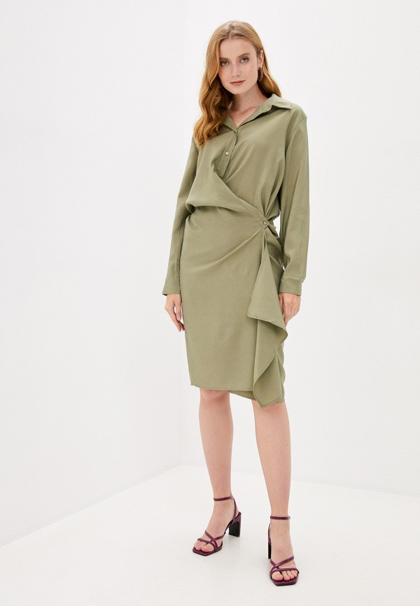 

Платье B.Style, Хаки, B.Style BS002EWJTXO8
