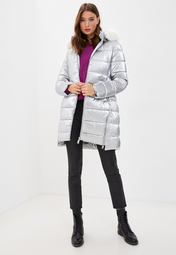 

Куртка утепленная B.Style, Серебряный, B.Style BS002EWKGZH4