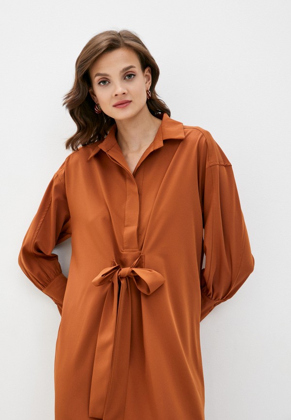 

Платье B.Style, Коричневый, B.Style BS002EWKQYB2
