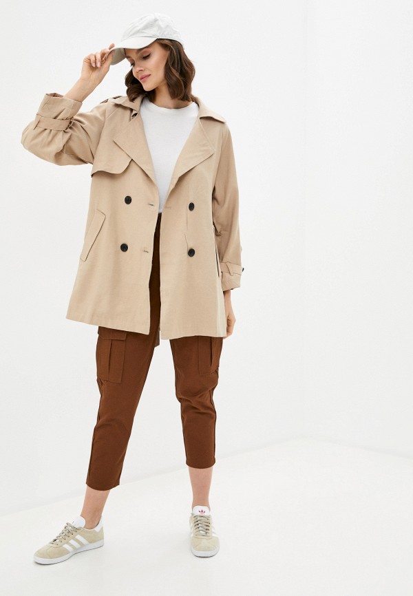 

Плащ B.Style, Бежевый, B.Style BS002EWKQYC8