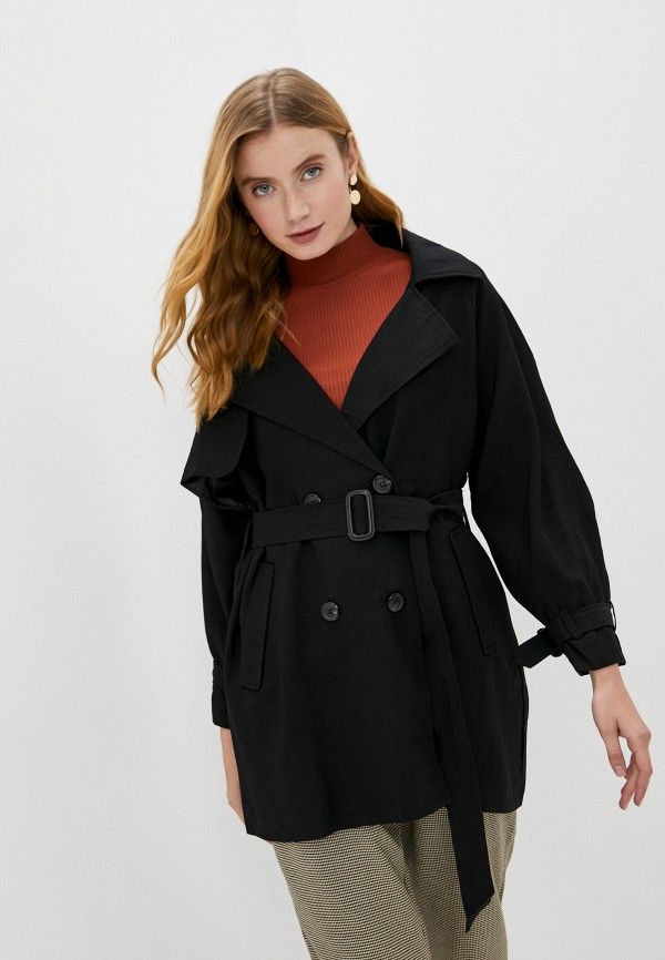 

Плащ B.Style, Черный, B.Style BS002EWKQYC9