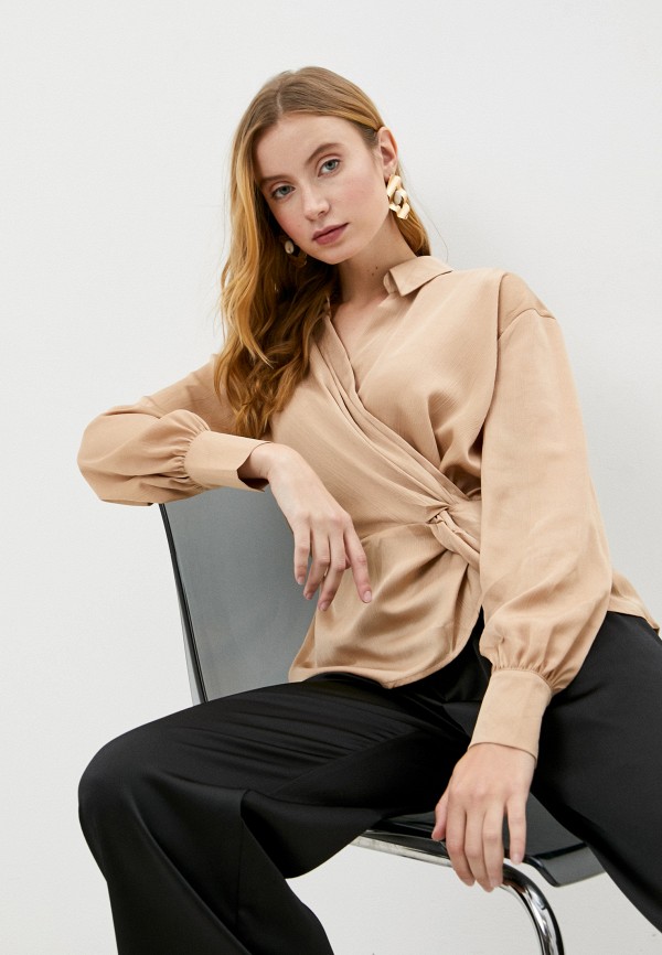

Блуза B.Style, Бежевый, B.Style BS002EWKQYD2