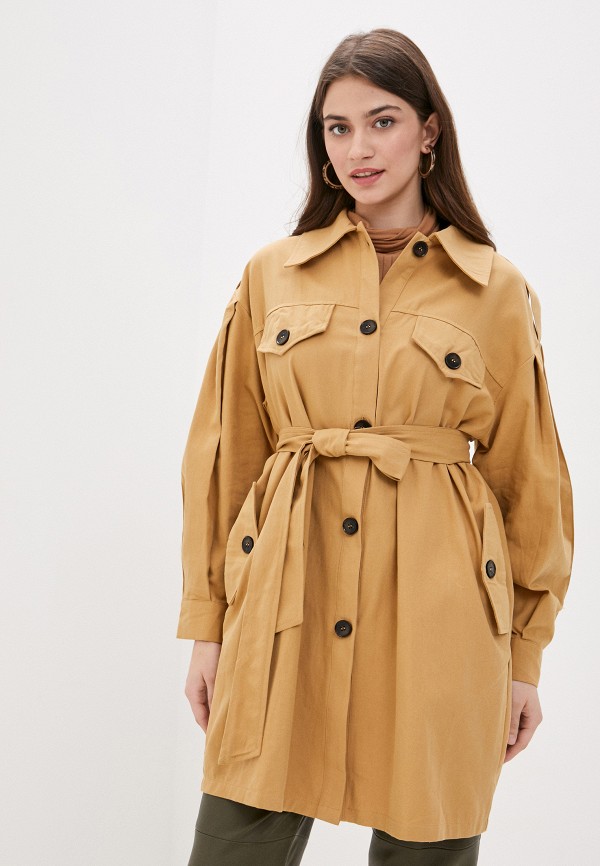 

Плащ B.Style, Бежевый, B.Style BS002EWKQYH5