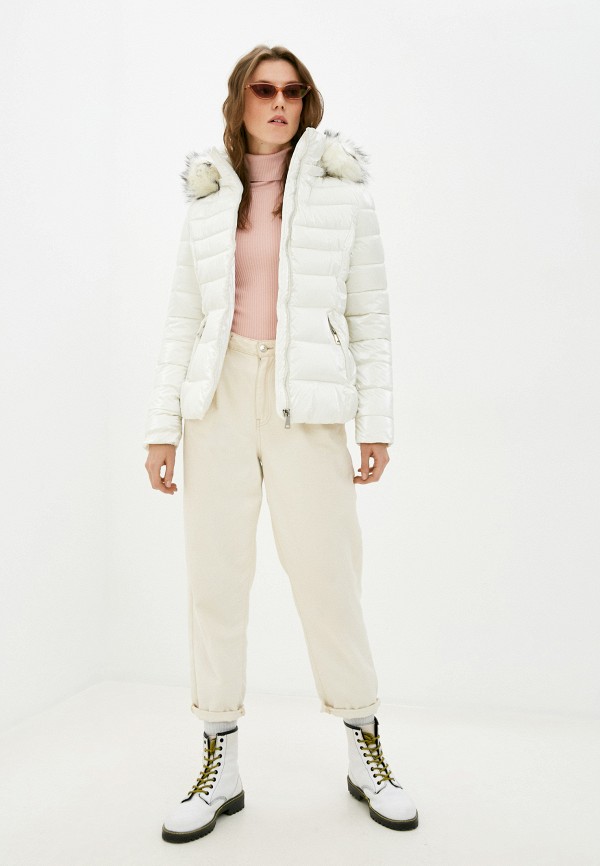 

Куртка утепленная B.Style, Белый, B.Style BS002EWLBYP3