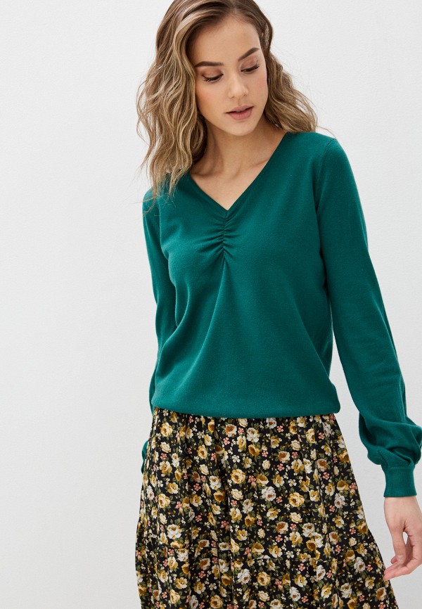

Пуловер B.Style, Зеленый, B.Style BS002EWLKBI5
