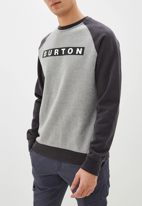 

Свитшот Burton, M VAULT CREW, Серый