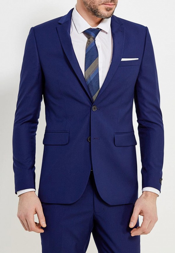 

Пиджак Burton Menswear London, Burton Menswear London BU014EMANDE2, Синий