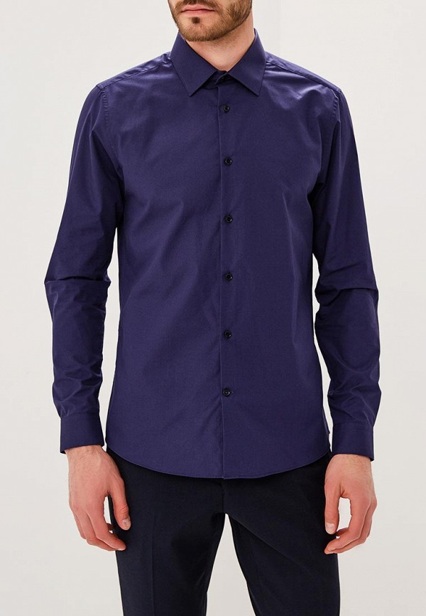 

Рубашка Burton Menswear London, Burton Menswear London BU014EMARYF5, Синий