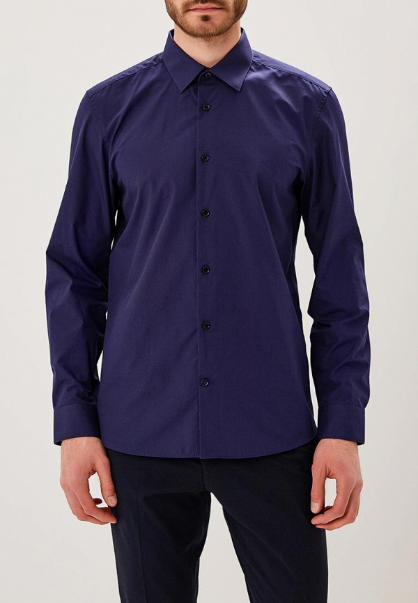 

Рубашка Burton Menswear London, Burton Menswear London BU014EMARYG6, Синий