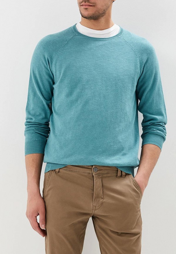 

Джемпер Burton Menswear London, Бирюзовый