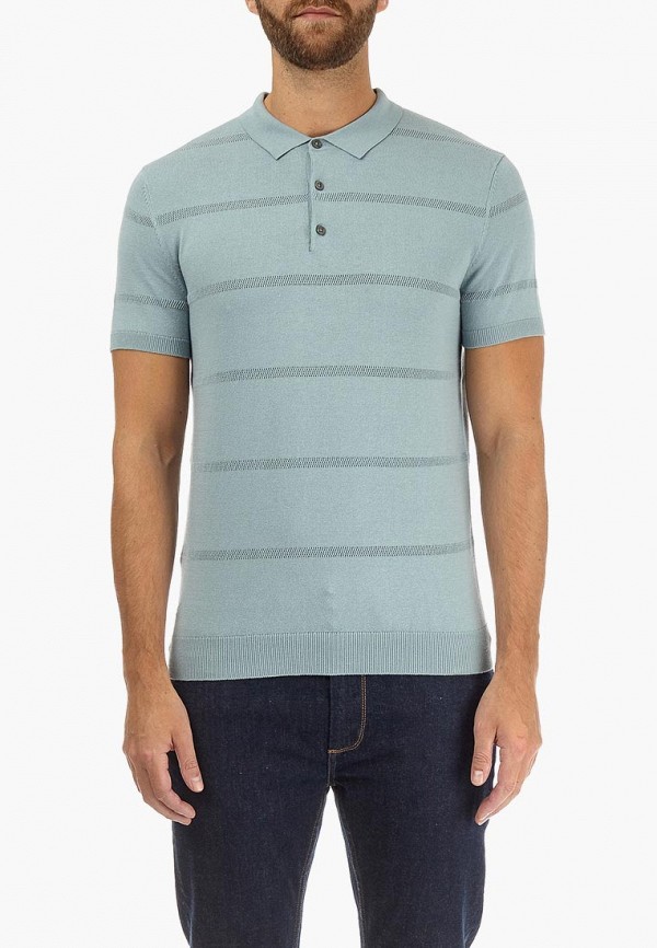 

Поло Burton Menswear London, Burton Menswear London BU014EMCBKO6, Голубой