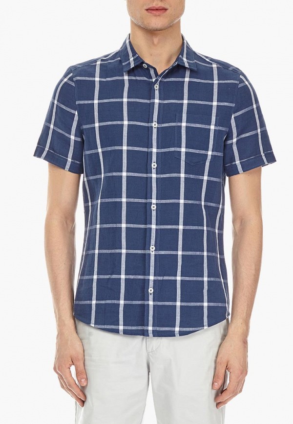 

Рубашка Burton Menswear London, Burton Menswear London BU014EMCDVC9, Синий