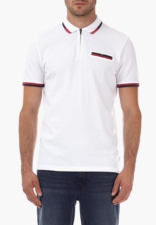 

Поло Burton Menswear London, Burton Menswear London BU014EMCOBX1, Белый