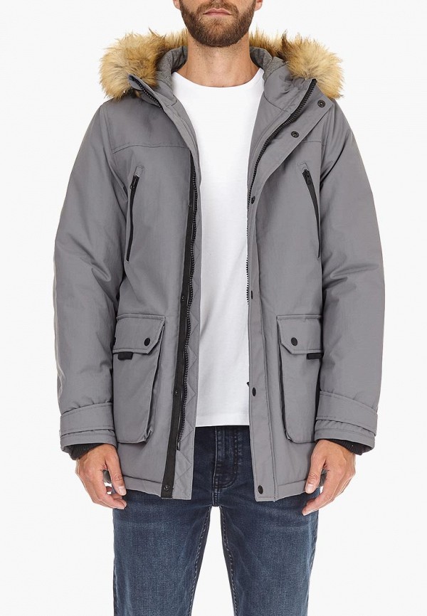 

Куртка утепленная Burton Menswear London; Burton Menswear London BU014EMCSGG1, Серый
