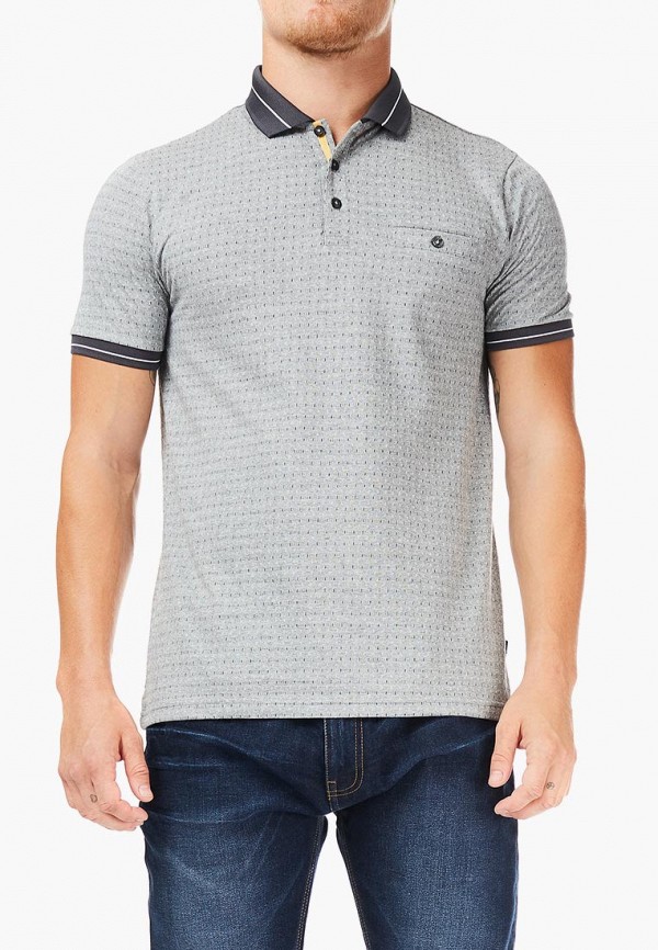 

Поло Burton Menswear London, Burton Menswear London BU014EMCSHJ3, Серый