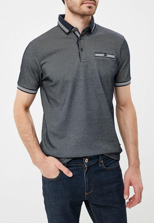

Поло Burton Menswear London; Burton Menswear London BU014EMCSHJ5, Серый