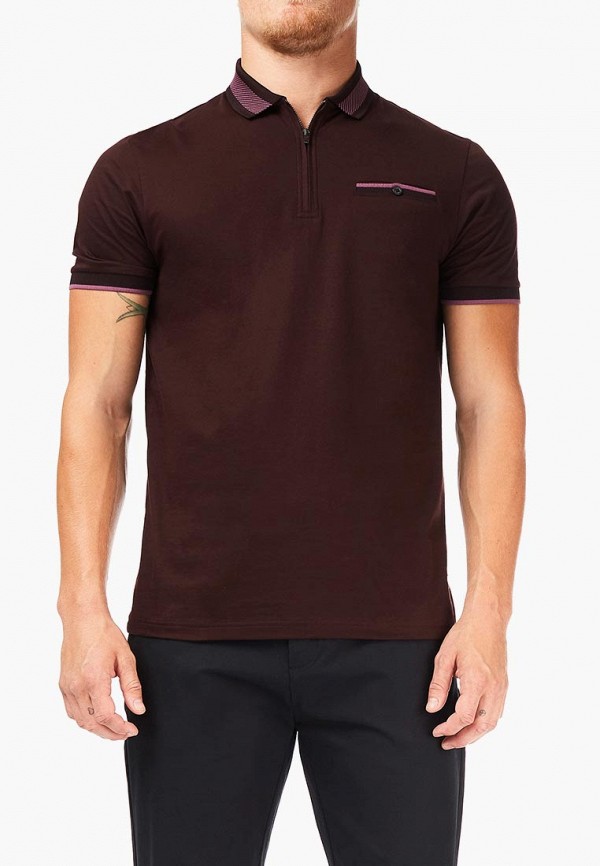 

Поло Burton Menswear London, Бордовый