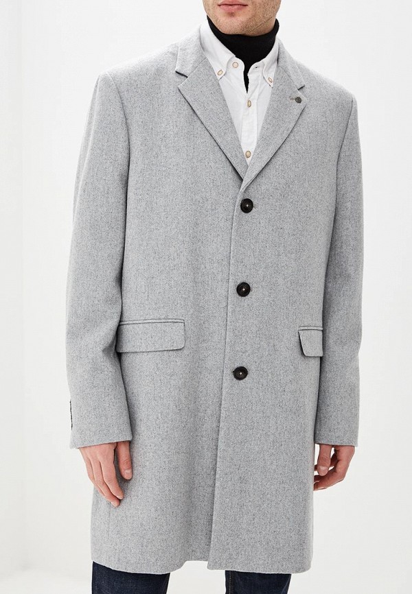 

Пальто Burton Menswear London, Burton Menswear London BU014EMDBDI6, Серый