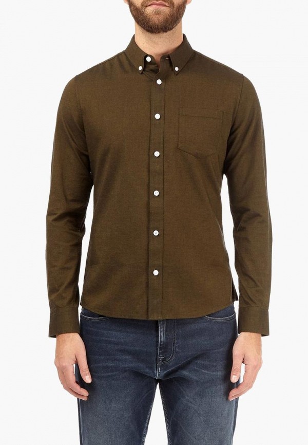 

Рубашка Burton Menswear London, Хаки