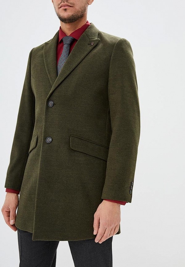 

Пальто Burton Menswear London, Burton Menswear London BU014EMDICC3, Хаки