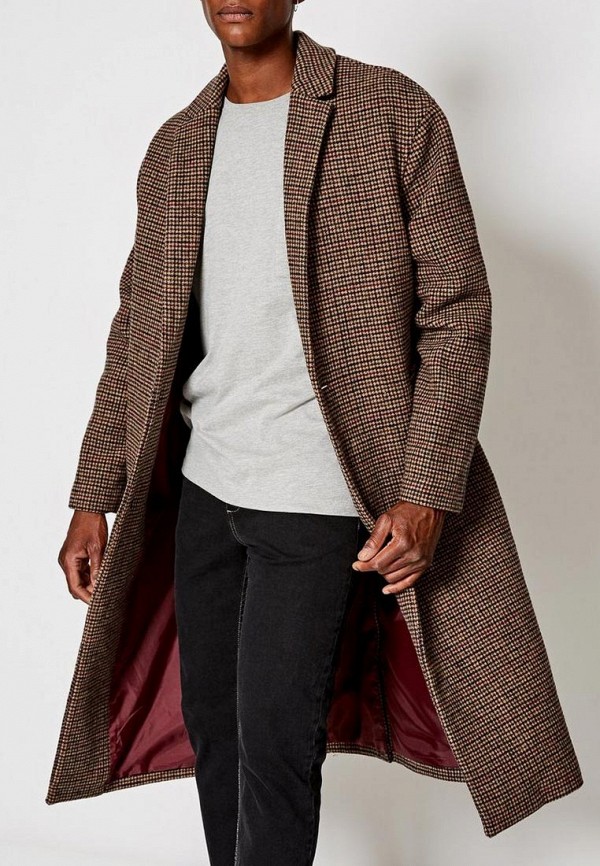 

Пальто Burton Menswear London, Burton Menswear London BU014EMDICC7, Коричневый