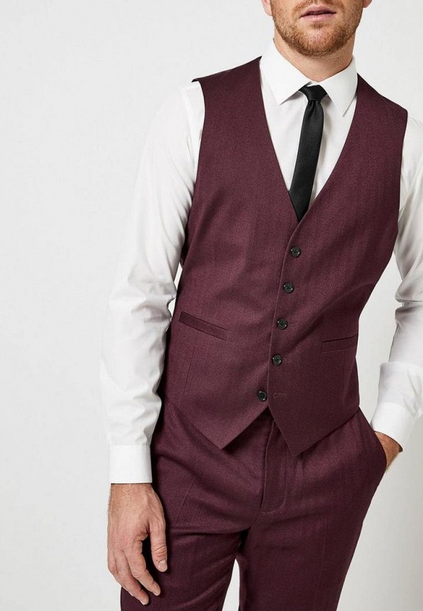 

Жилет Burton Menswear London, Бордовый