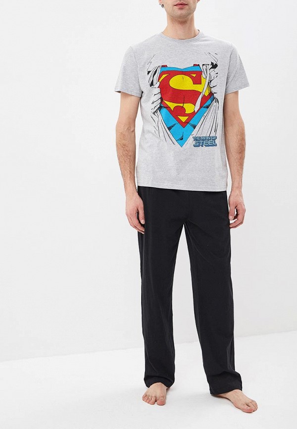 

Пижама Burton Menswear London, Burton Menswear London BU014EMDRAK3, Серый;черный